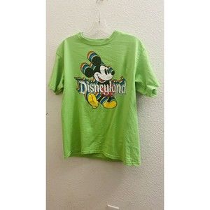 Disneyland Lime Green T-shirt Child Size XL